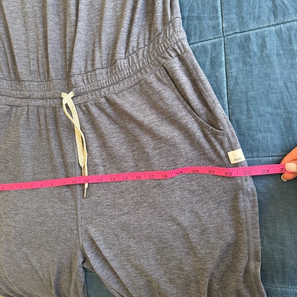 Vuori All Day Jumpsuit Azure Heather Size XXL - Picture 9 of 9